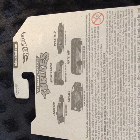 Nickelodeon Hot Wheels teenage mutant Ninja turtles surfin school bus - Picture 6 of 6